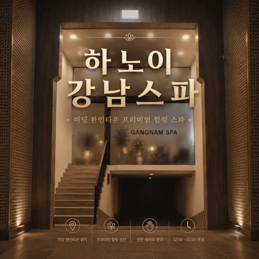 하노이 강남스파 외관