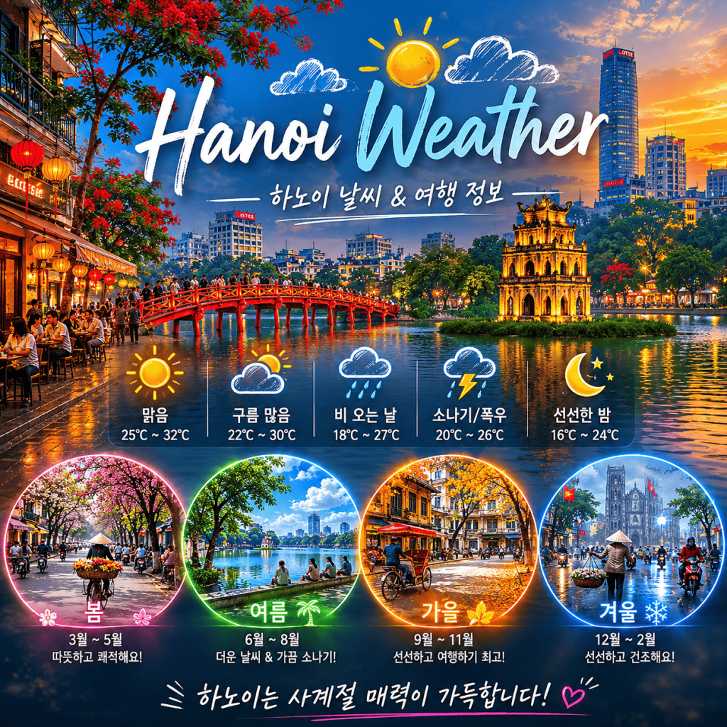 하노이 여행 필수 정보 보기