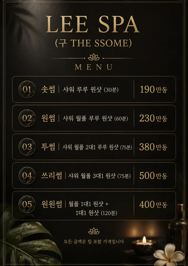 하노이 리스파 가격표
