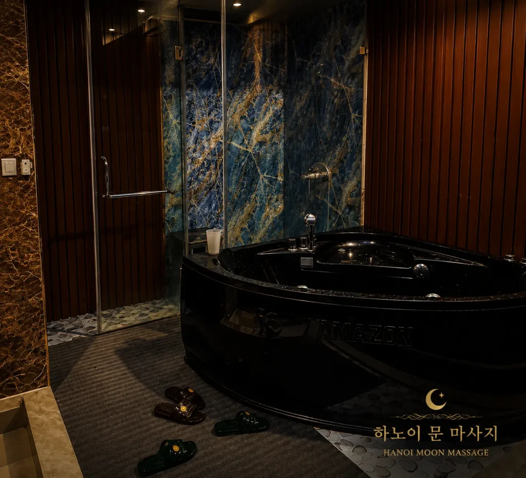 문 마사지 자쿠지