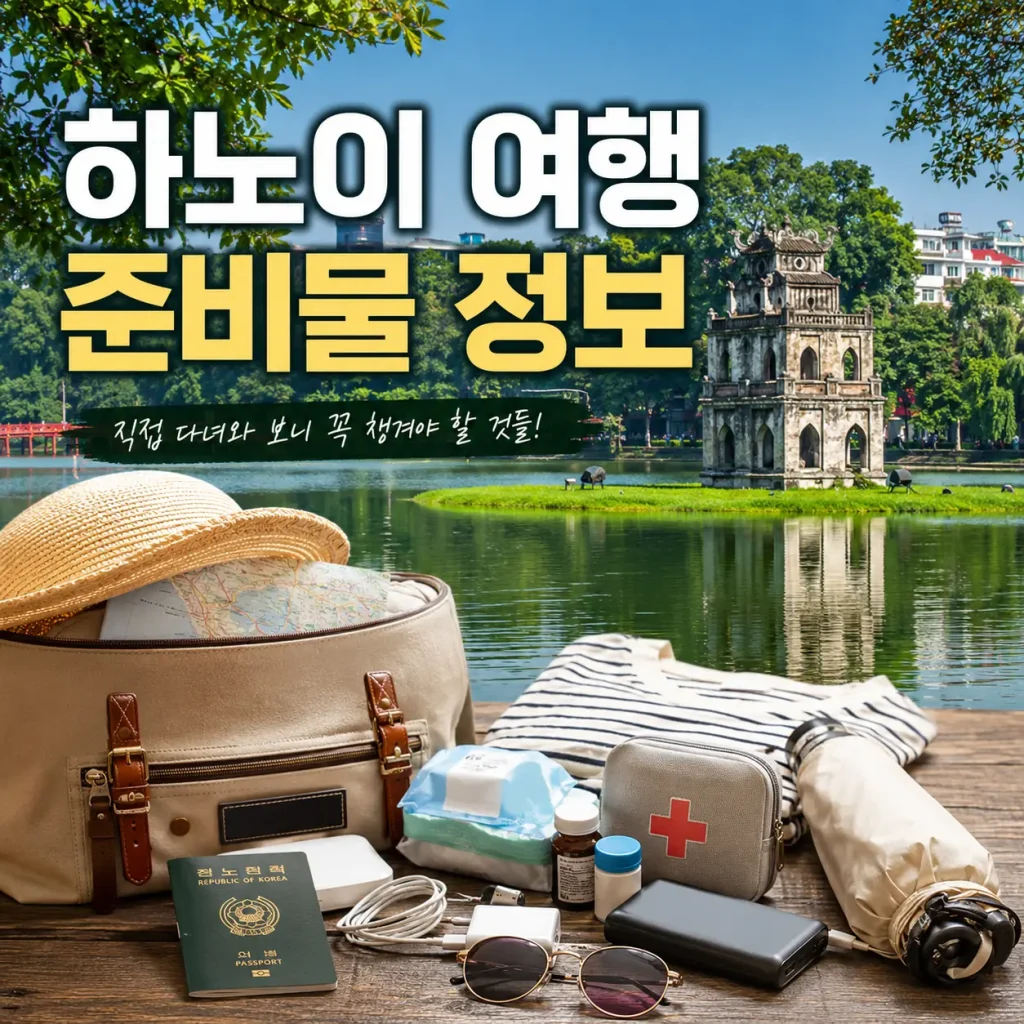 하노이 여행 준비물